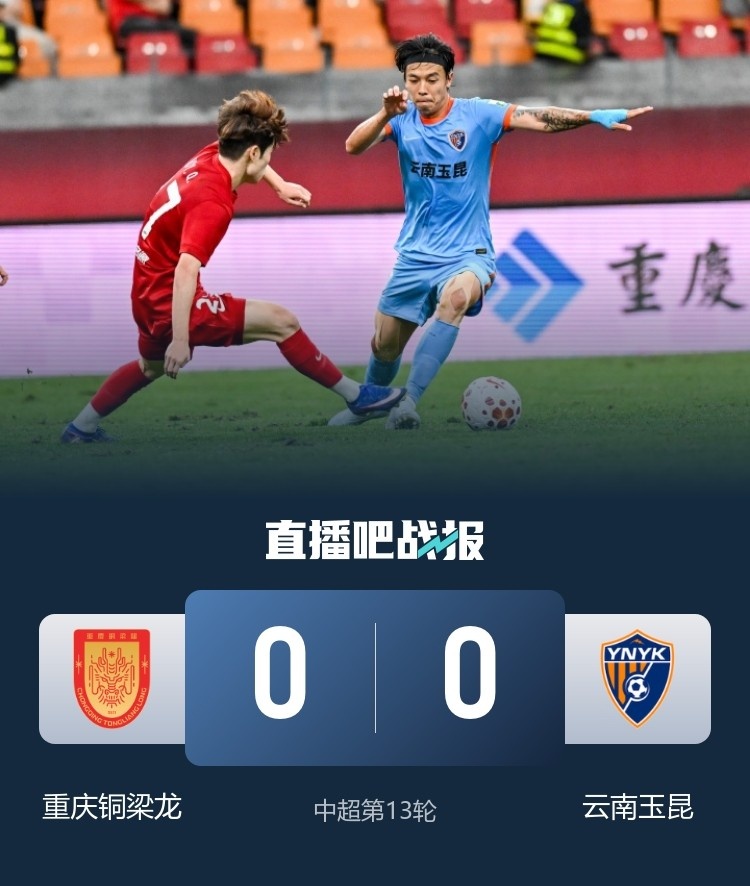 38570人见证西南德比闷平 重庆铜梁龙0-0云南玉昆 38570人见证西南德比闷平 重庆铜梁龙0-0云南玉昆