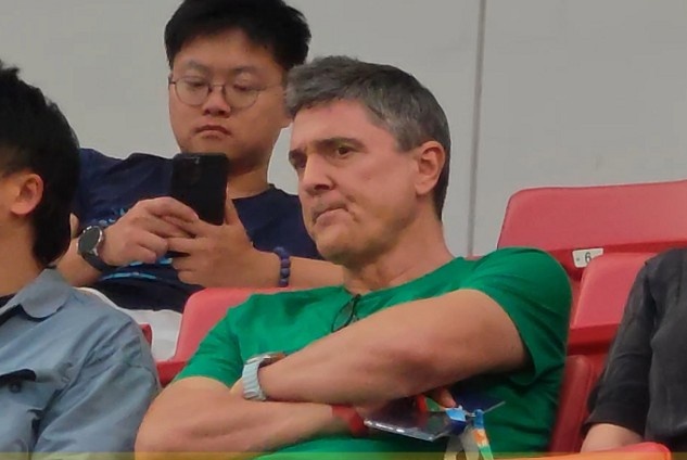 安东尼奥现场观战海港vs津门虎,U23亚洲杯亚军教头考察球员 安东尼奥现场观战海港vs津门虎,U23亚洲杯亚军教头考察球员